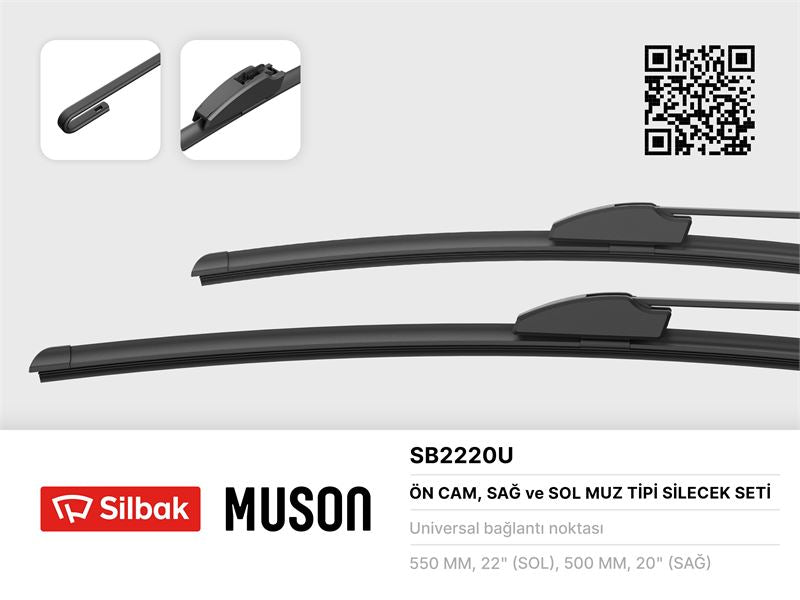 BMW X3-(E83) BANANA TYPE WIPER (2004-2010)