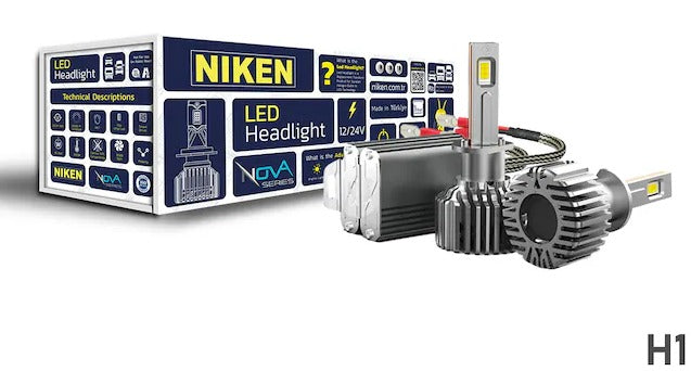 NIKEN 0120060601 NOVA SERIES H11-H16 12000K LED XENON